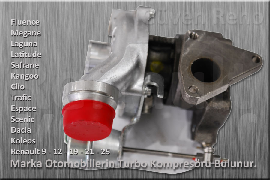 RENAULT SCENİC RX4 ÇIKMA YEDEK PARÇA TURBO_BC5